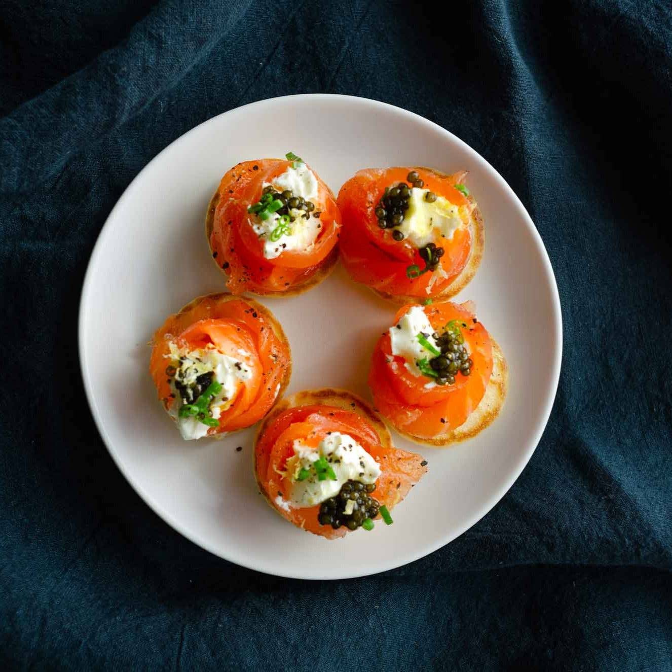 16 Mini Blinis