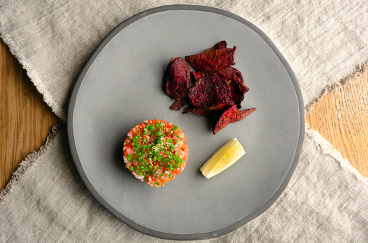 Smoked salmon tartare - raw salmon has never tasted so good