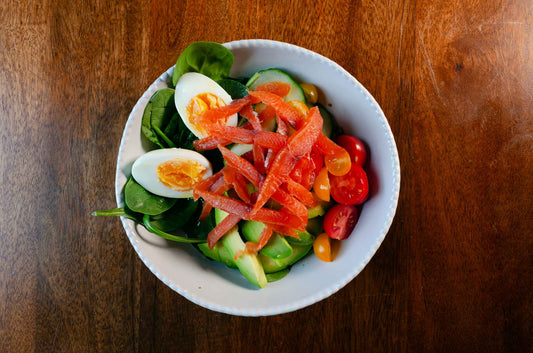 Post-Workout Quinoa Bowl with Smoked Salmon