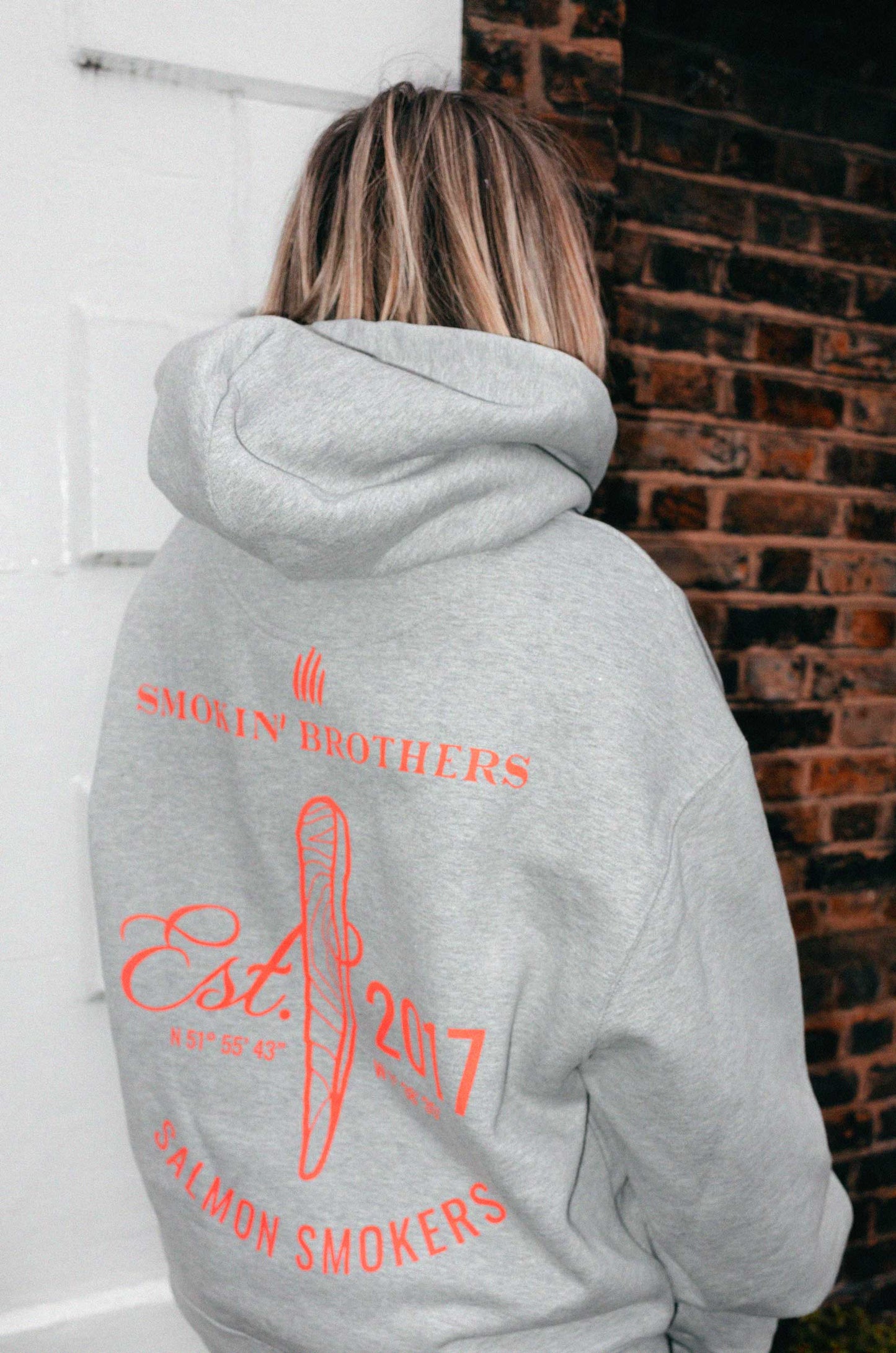Ash grey hoodie, ss23/24